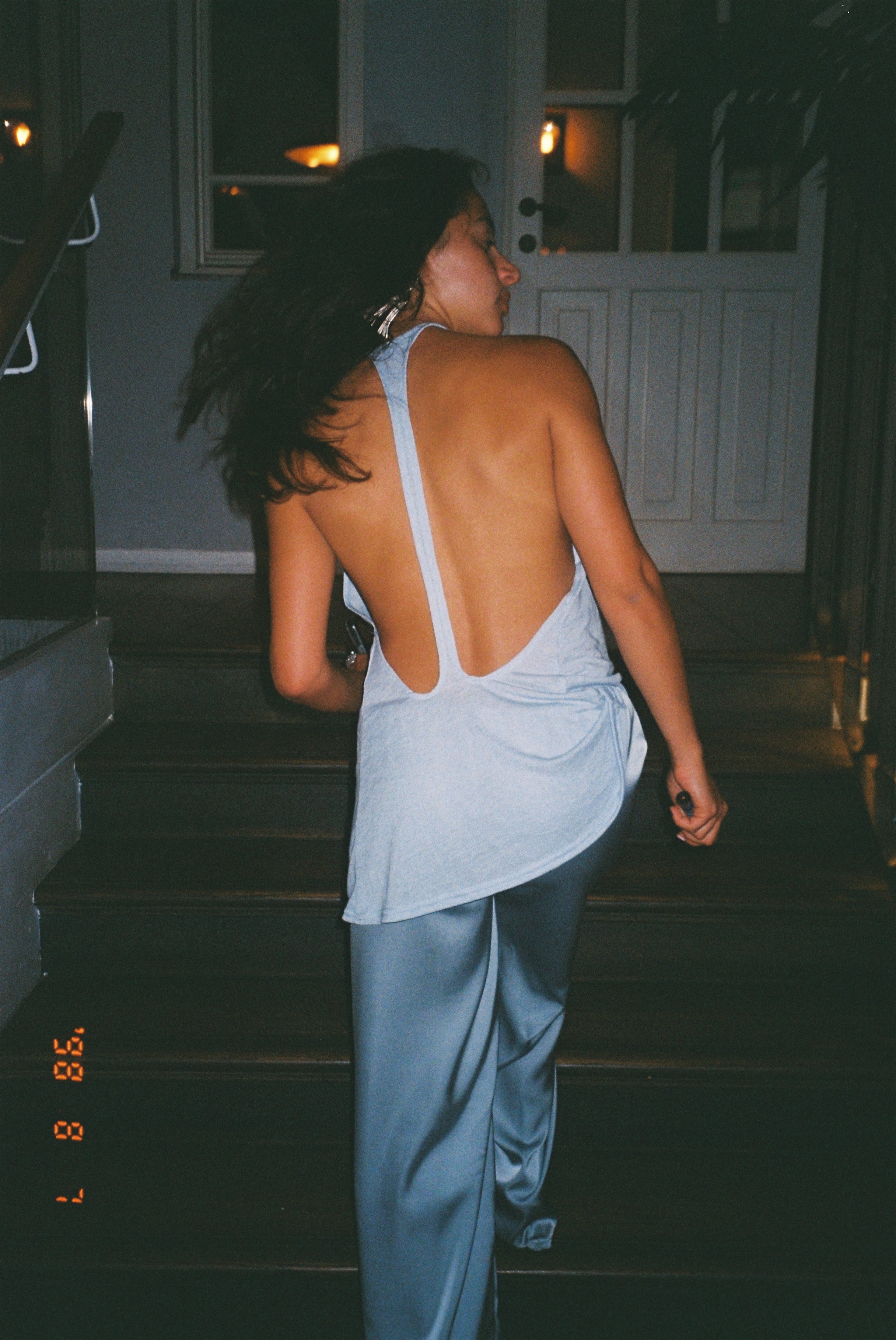 THE satin pants