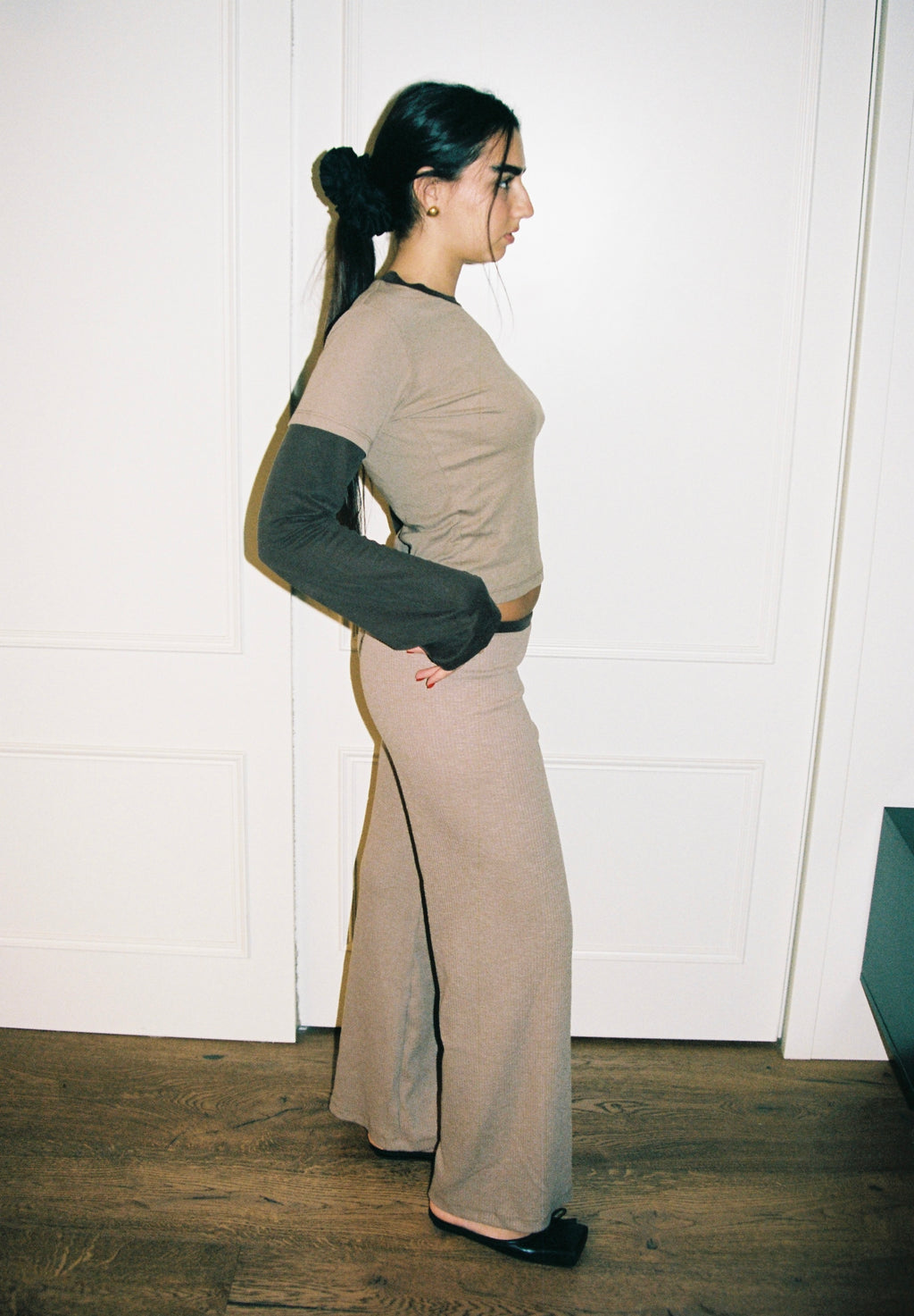 THE double layered baby-tee