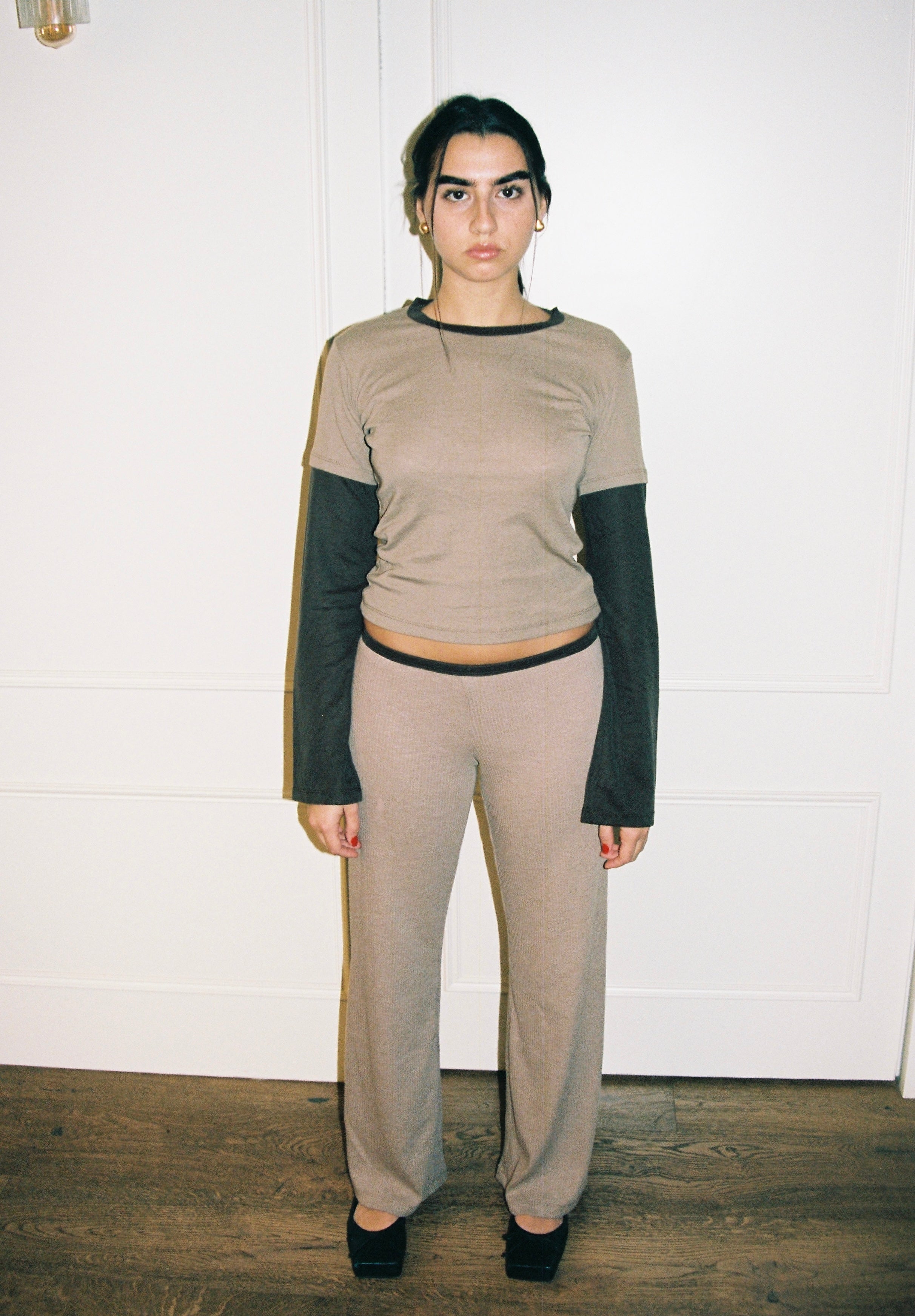 THE double layered baby-tee