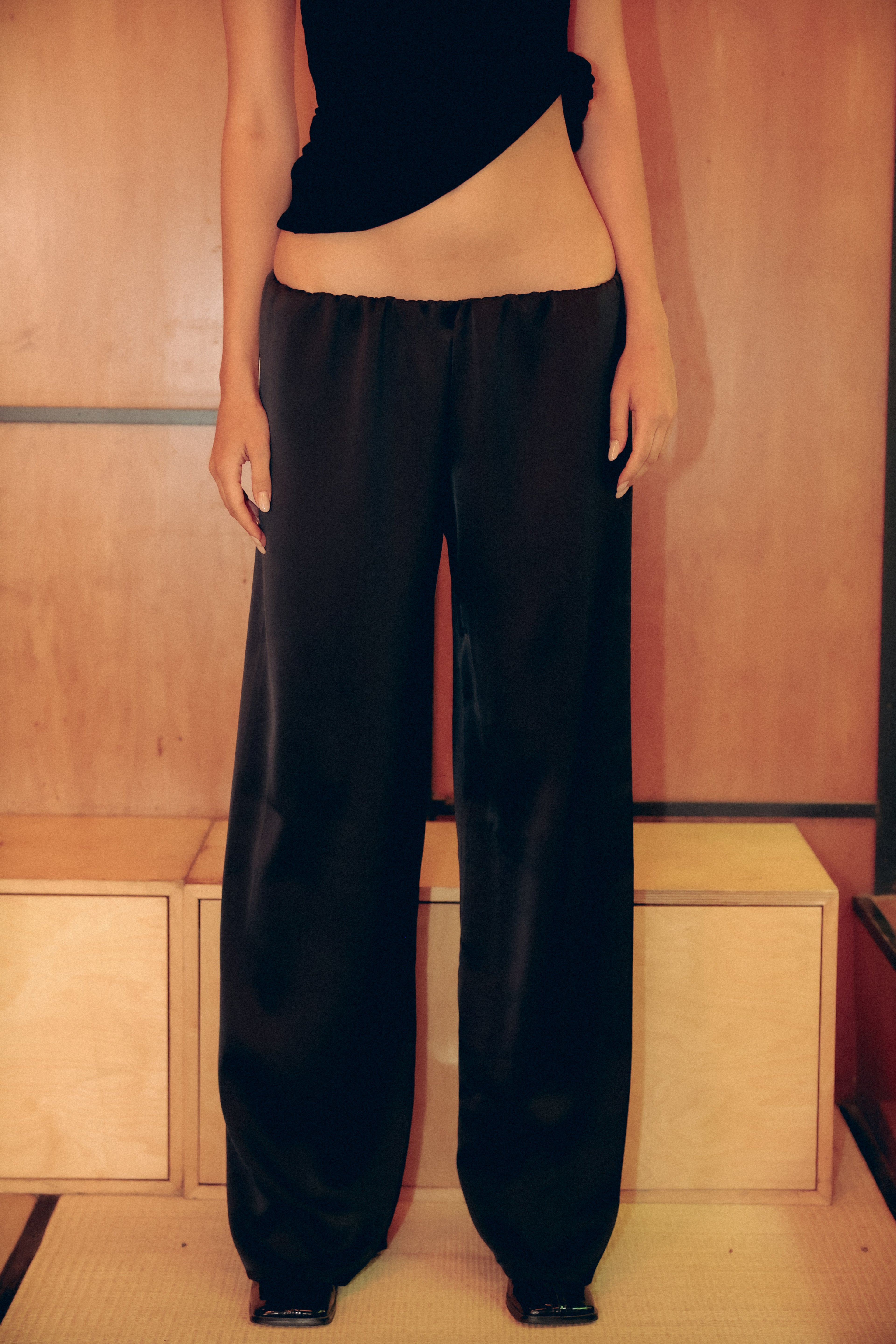 THE satin pants